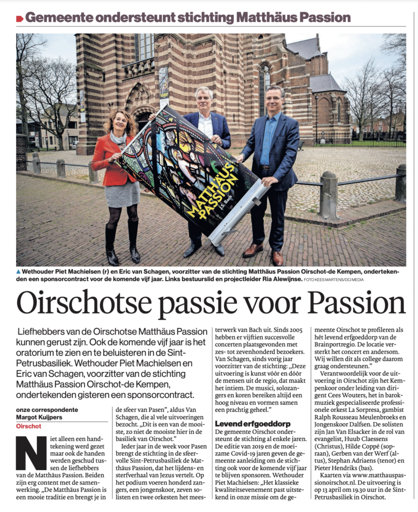 Publicatie Eindhovens Dagblad 7 apr 22